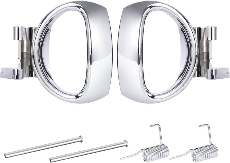 TAYATUO 2pcs Interior Inside Door Handle Front Rear Driver & Passenger Side Replacement for 2006-2011 Chevy HHR Door Handle Replaces# 19299614 19299613 88529 88528 - Image 1